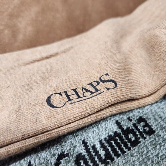 Columbia 2-pair Thermal Socks Shoe size 6-12 +1-pair Chaps Socks Total=3 pairs - Picture 10 of 10